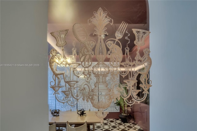 801 S Miami Ave Unit 1210, Miami, FL 33130 - detailed view of a chandelier