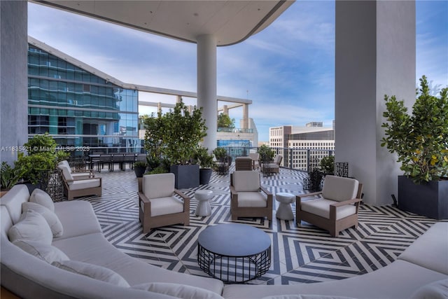 801 S Miami Ave Unit 1210, Miami, FL 33130 - patio / terrace with an outdoor hangout area
