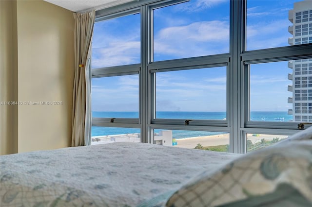 531 N Ocean Blvd Unit 1108, Pompano Beach, FL 33062 - bedroom featuring a water view and multiple windows