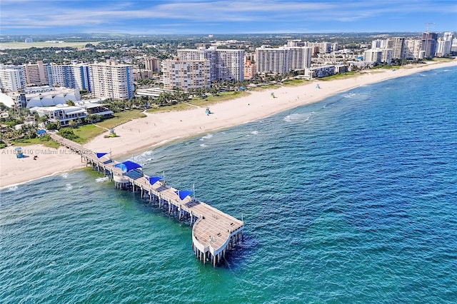 531 N Ocean Blvd Unit 1108, Pompano Beach, FL 33062 - view of urban area featuring expansive coastline