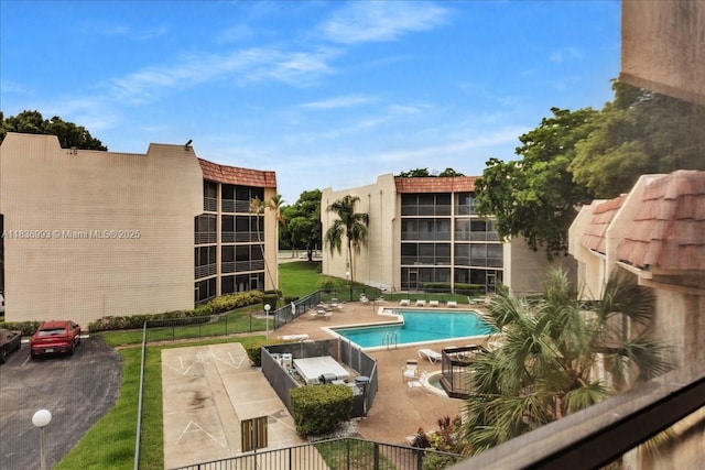 6555 W Broward Blvd Unit 300, Plantation, FL 33317 - community pool with shuffleboard