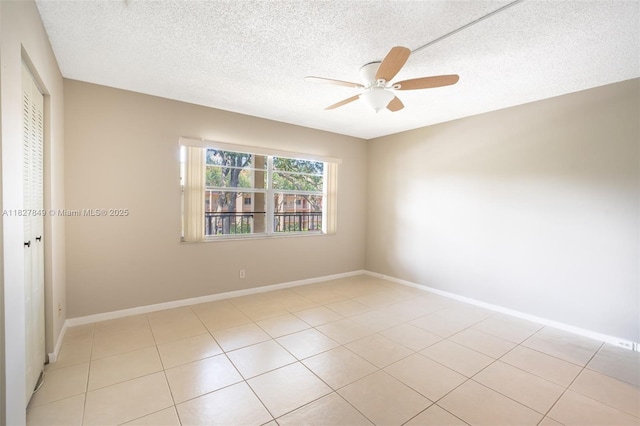 1000 SW 128th Ter Unit 312V, Pembroke Pines, FL 33027 - unfurnished room featuring ceiling fan and a textured ceiling