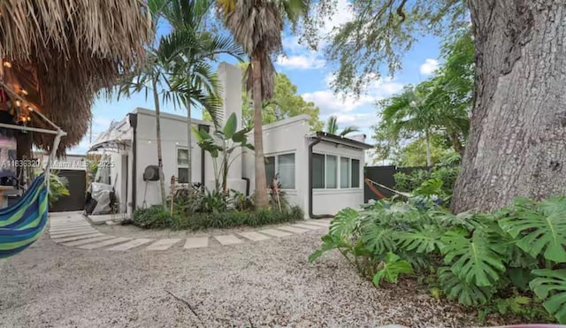 2301 SW 17th Ave, Miami, FL 33145 - view of front of house with stucco siding