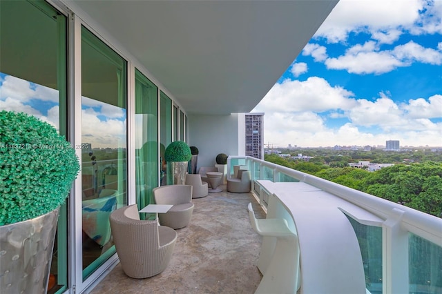 1643 Brickell Ave Unit 1406, Miami, FL 33129 - balcony with a city view