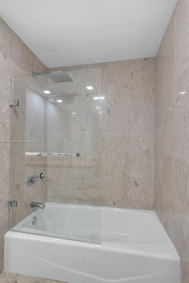 1643 Brickell Ave Unit 1406, Miami, FL 33129 - bathroom featuring tub / shower combination