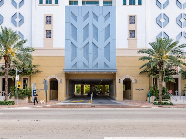 300 Sunny Isles Blvd Unit 5-1605, Sunny Isles Beach, FL 33160 - view of building exterior with a carport