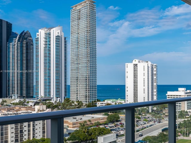 300 Sunny Isles Blvd Unit 5-1605, Sunny Isles Beach, FL 33160 - water view featuring nearby urban area