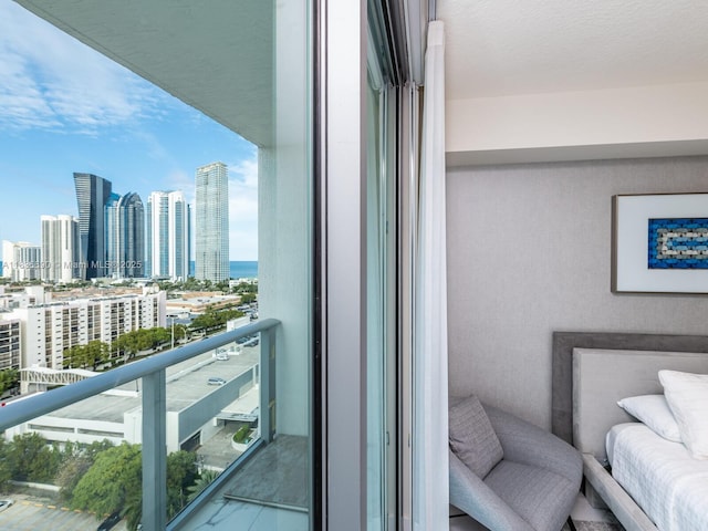 300 Sunny Isles Blvd Unit 5-1605, Sunny Isles Beach, FL 33160 - balcony with a skyline view