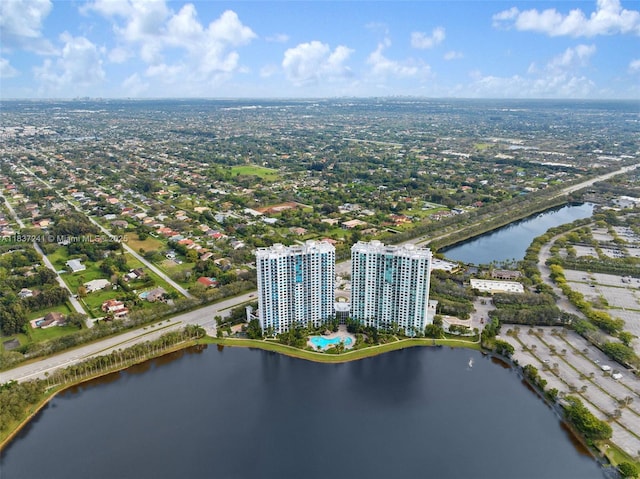 2681 N Flamingo Rd Unit 2508S, Sunrise, FL 33323 - aerial view of a large body of water