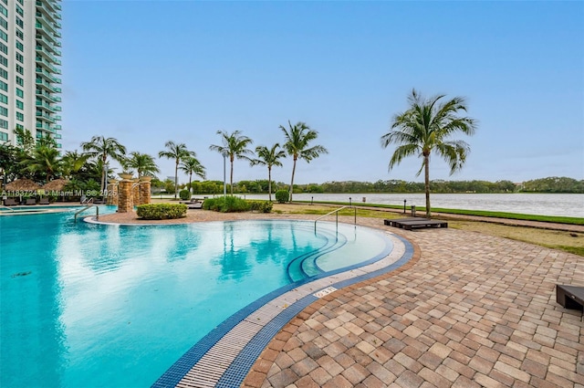 2681 N Flamingo Rd Unit 2508S, Sunrise, FL 33323 - community pool with a water view