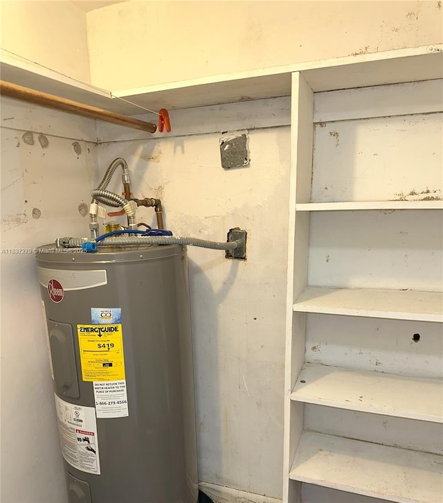 1720 Funston St Unit 111, Hollywood, FL 33020 - utility room with water heater