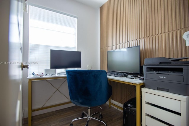16410 Sapphire Bnd, Weston, FL 33331 - office with wood finished floors and built in desk
