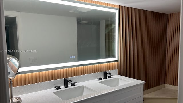 9850 Hammocks Blvd Unit 107, Miami, FL 33196 - bathroom with double vanity