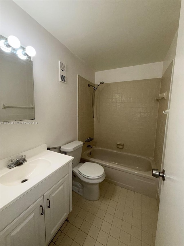 9111 SW 22nd Ct Unit B-3, Davie, FL 33324 - bathroom featuring tile patterned flooring, vanity, and tub / shower combination