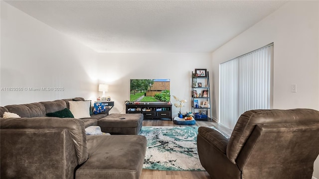 9111 SW 22nd Ct Unit B-3, Davie, FL 33324 - living room with wood finished floors