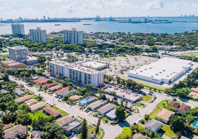 1236 NE 109th St, Miami, FL 33161 - bird's eye view of city skyline and a large body of water