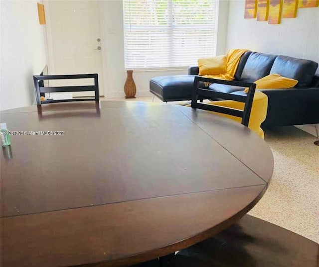 1236 NE 109th St, Miami, FL 33161 - living room featuring speckle patterned floor