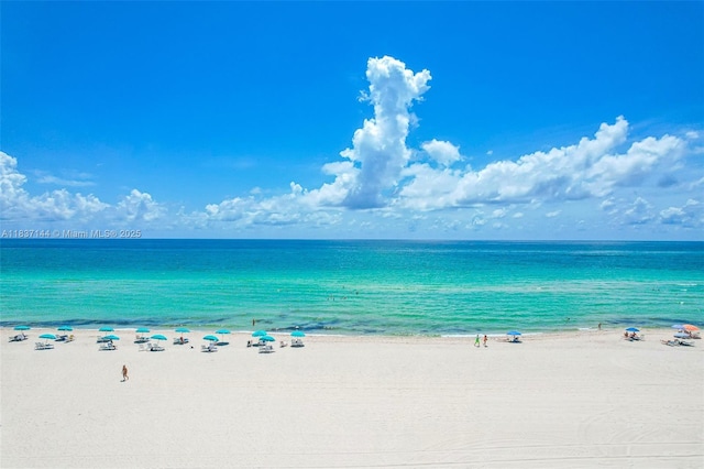 5701 Collins Ave Unit 1611, Miami Beach, FL 33140 - water view with local beach
