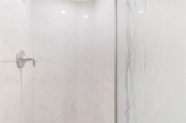 5701 Collins Ave Unit 1611, Miami Beach, FL 33140 - bathroom view of a marble finish shower