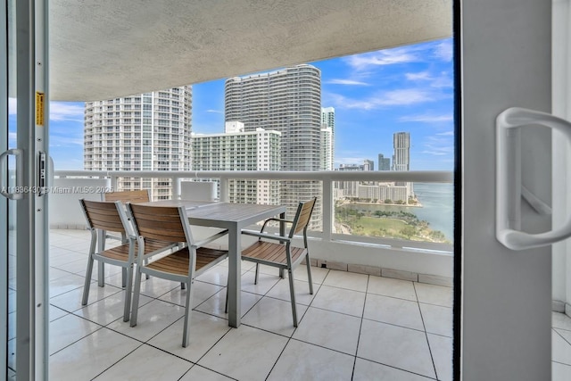 1717 N Bayshore Dr Unit A-3237, Miami, FL 33132 - balcony with a view of skyline
