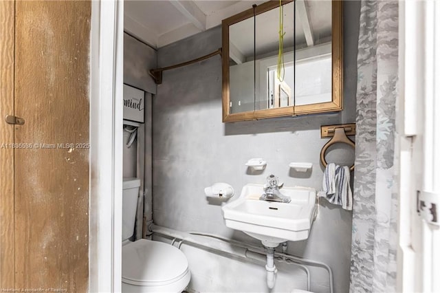 2600 Lakeview Dr, Sebring, FL 33870 - bathroom featuring toilet and a sink