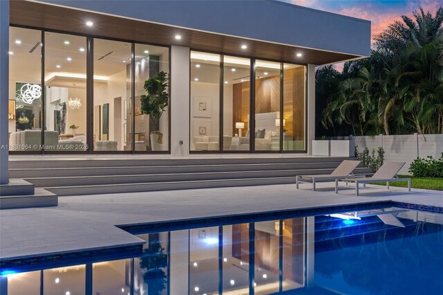416 NW 24th St, Wilton Manors, FL 33311 - view of pool with a patio