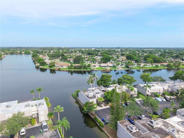 1512 NW 113th Way, Pembroke Pines, FL 33026 - aerial overview of property's location featuring a large body of water and nearby suburban area