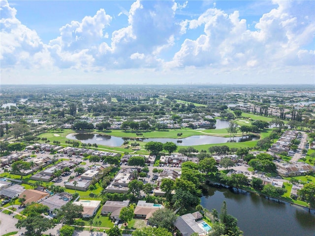 1512 NW 113th Way, Pembroke Pines, FL 33026 - aerial overview of property's location featuring a large body of water and nearby suburban area