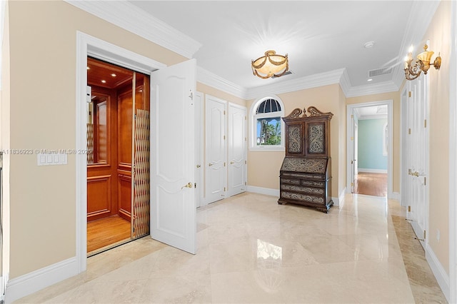 66 S Hibiscus Dr, Miami Beach, FL 33139 - elevator with ornamental molding