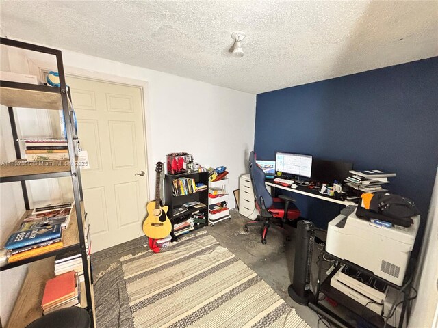 11236 SW 11th St, Pembroke Pines, FL 33025 - office space with unfinished concrete flooring and a textured ceiling