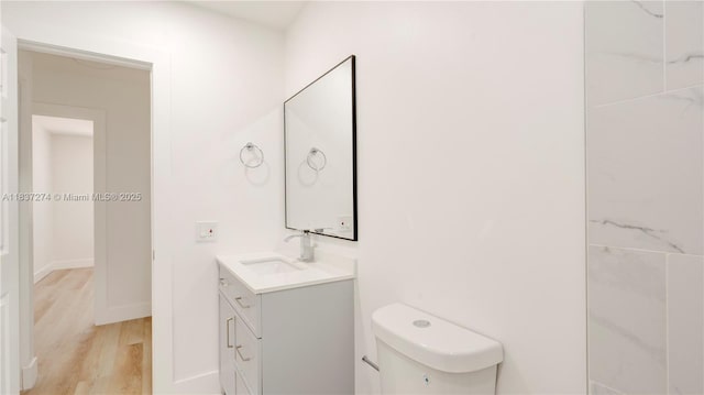 2820 NW 95th St, Miami, FL 33147 - bathroom featuring vanity and wood finished floors
