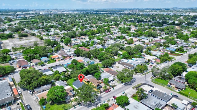 2820 NW 95th St, Miami, FL 33147 - aerial overview of property's location