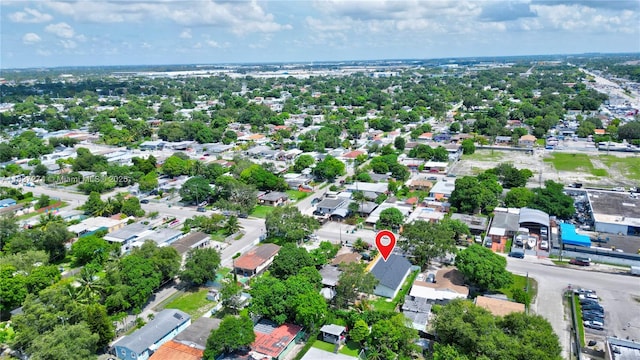 2820 NW 95th St, Miami, FL 33147 - aerial view of property and surrounding area