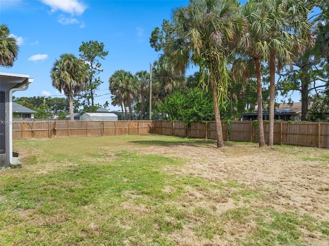 521 NE Dinner, Dinner, Palm Bay, FL 32907 - view of fenced backyard