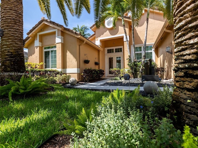 3043 Lakewood Dr, Weston, FL 33332 - entrance to property with stucco siding