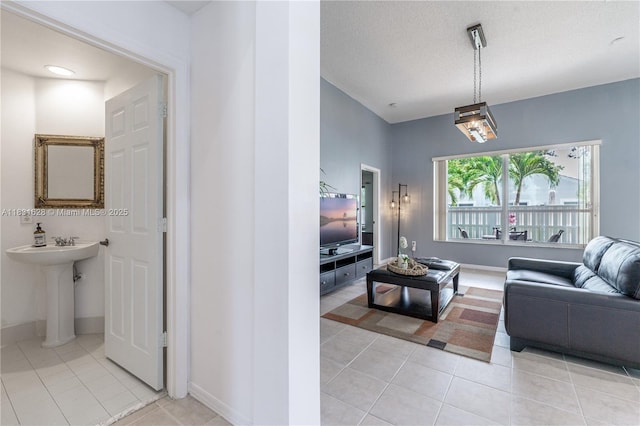 1122 NW 143rd Ave, Pembroke Pines, FL 33028 - living room featuring light tile patterned flooring