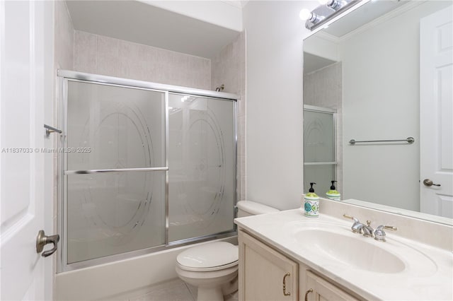 1907 NW 137th Ter, Pembroke Pines, FL 33028 - bathroom with vanity, combined bath / shower with glass door, and tile patterned floors