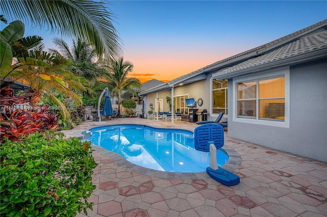 13850 NW 23rd St, Pembroke Pines, FL 33028 - view of pool featuring a patio area