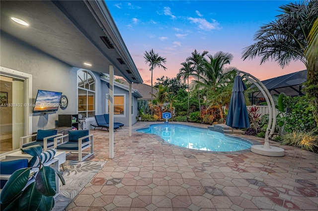 13850 NW 23rd St, Pembroke Pines, FL 33028 - view of pool with a patio