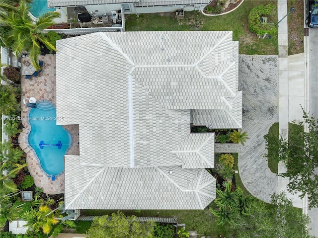 13850 NW 23rd St, Pembroke Pines, FL 33028 - aerial view of a pool area