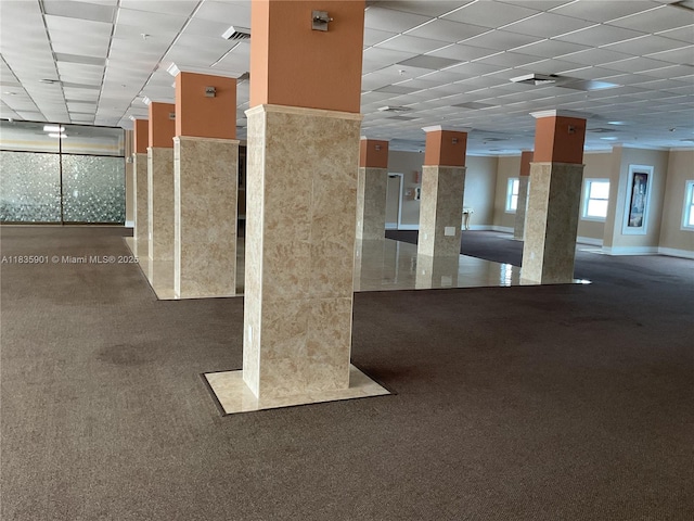 400 Kings Point Dr Unit 623, Sunny Isles Beach, FL 33160 - common area with a paneled ceiling