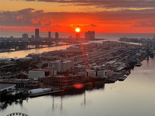 244 Biscayne Blvd Unit 4803, Miami, FL 33132 - city view with a nearby body of water