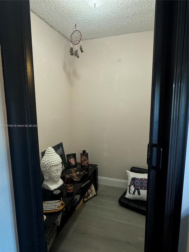 9986 Royal Palm Blvd Unit 9986, Coral Springs, FL 33065 - mudroom with a textured ceiling and wood finished floors