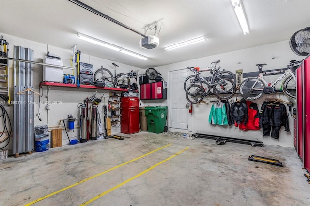 12125 S Vaquero Trails Dr, Davie, FL 33325 - garage featuring a garage door opener