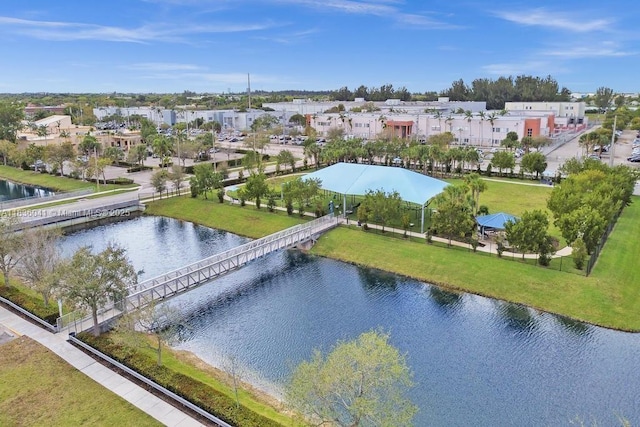 5963 Royal Way, Tamarac, FL 33321 - aerial perspective of suburban area with a large body of water