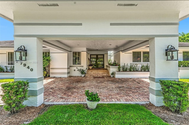 17940 SW 83rd Ave, Palmetto Bay, FL 33157 - view of patio with french doors