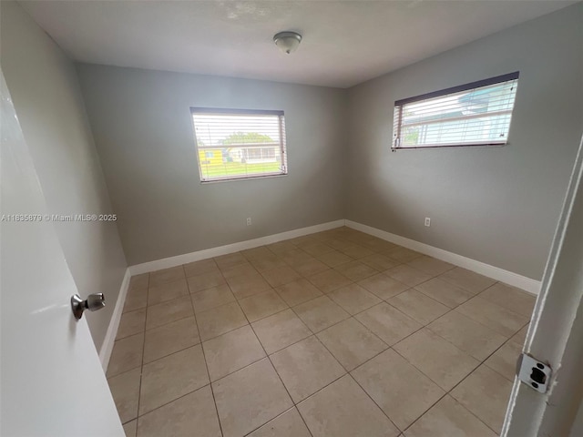 6837 NW 28th St, Sunrise, FL 33313 - spare room featuring light tile patterned flooring