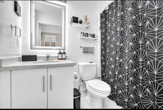 2651 NE 212th Ter Unit 202, Aventura, FL 33180 - full bathroom with vanity and a shower with curtain