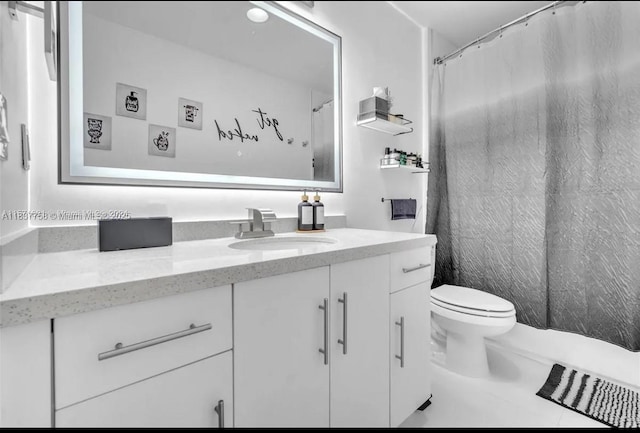 2651 NE 212th Ter Unit 202, Aventura, FL 33180 - bathroom featuring vanity and a shower with shower curtain