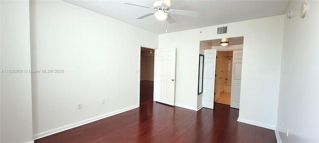 2000 N Bayshore Dr Unit 509, Miami, FL 33137 - unfurnished bedroom with wood finished floors and a ceiling fan